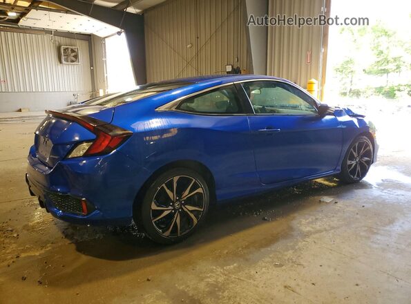 2HGFC4B86KH302579 2019 HONDA CIVIC Blue 