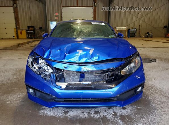 2HGFC4B86KH302579 2019 HONDA CIVIC Blue 