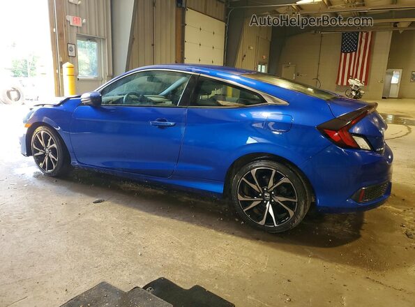 2HGFC4B86KH302579 2019 HONDA CIVIC Blue 