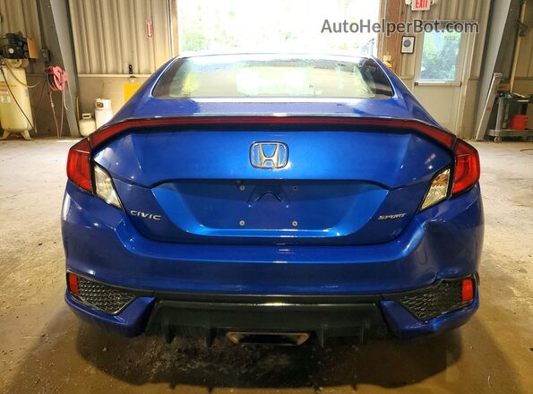 2HGFC4B86KH302579 2019 HONDA CIVIC Blue 