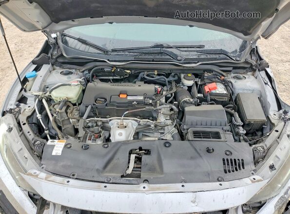 2HGFC4B8XKH303265 2019 HONDA CIVIC Silver Вид задньої частини салону