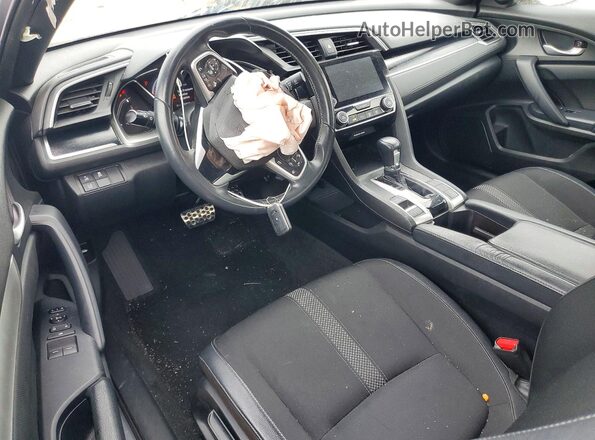 2HGFC4B8XKH303265 2019 HONDA CIVIC Silver Вид панелі приладів