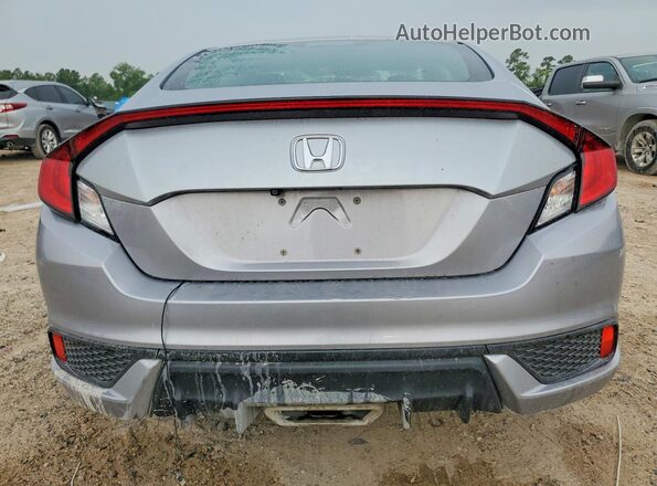 2HGFC4B8XKH303265 2019 HONDA CIVIC Silver Вид ззаду