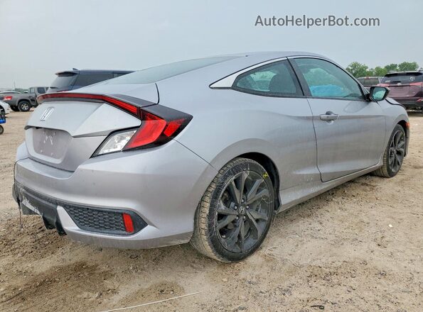 2HGFC4B8XKH303265 2019 HONDA CIVIC Silver Задня права чверть