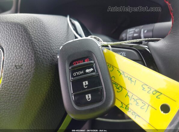 2HGFE1E50PH470963 2023 HONDA CIVIC SI Black 