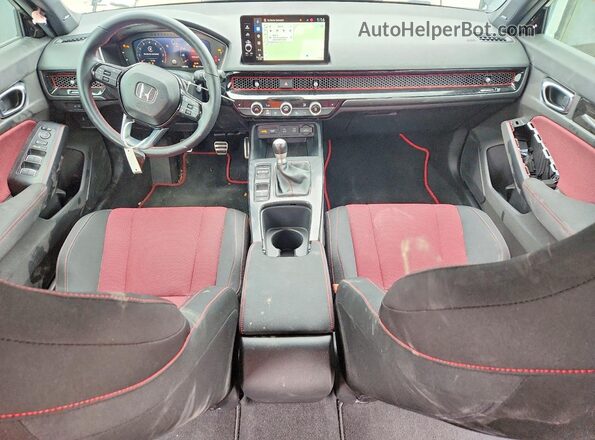 2HGFE1E51SH472066 2025 HONDA CIVIC Black Вид панелі приладів