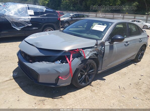 2HGFE1E51TH472571 2026 HONDA CIVIC SI Gray წინა მარცხენა ხედი სამი მეოთხედიდან