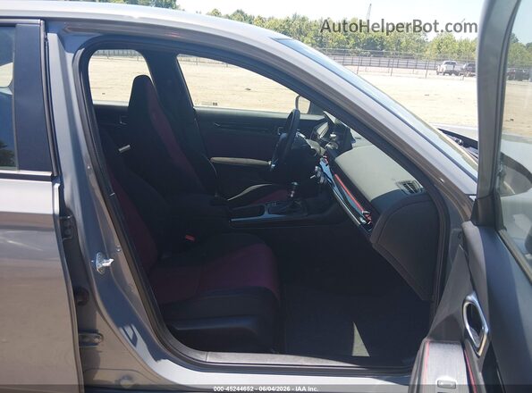 2HGFE1E51TH472571 2026 HONDA CIVIC SI Gray წინა სალონის ხედი