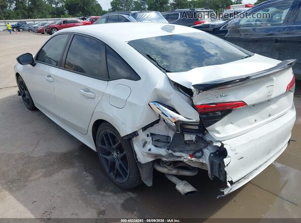 2HGFE1E52NH474414 2022 HONDA CIVIC White Tył lewy