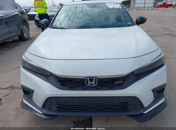 2HGFE1E52NH474414 2022 HONDA CIVIC White Widok zestawu wskaźników