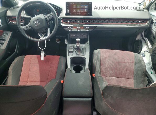 2HGFE1E53RH471401 2024 HONDA CIVIC White Dashboard view