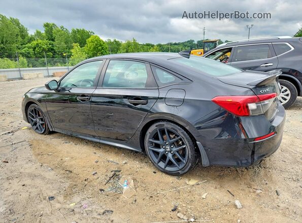 2HGFE1E54NH477606 2022 HONDA CIVIC Black Հետևի ձախ