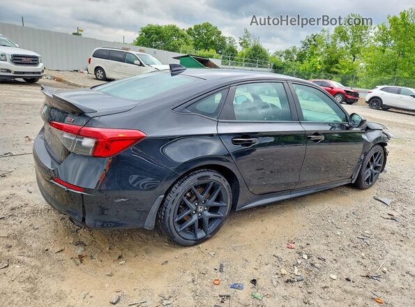 2HGFE1E54NH477606 2022 HONDA CIVIC Black Հետևի աջ