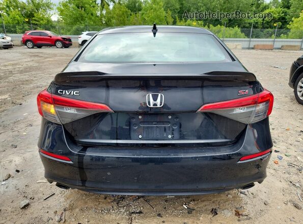 2HGFE1E54NH477606 2022 HONDA CIVIC Black Հետևի տեսք