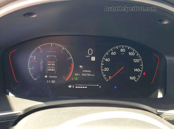 2HGFE1E54PH473462 2023 HONDA CIVIC Blue 
