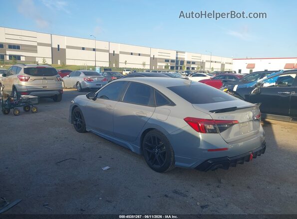 2HGFE1E55NH471135 2022 HONDA CIVIC Gray Задня ліва чверть