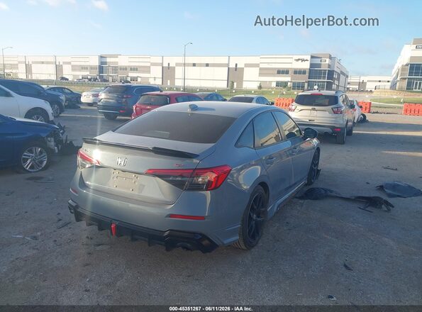 2HGFE1E55NH471135 2022 HONDA CIVIC Gray Задня права чверть