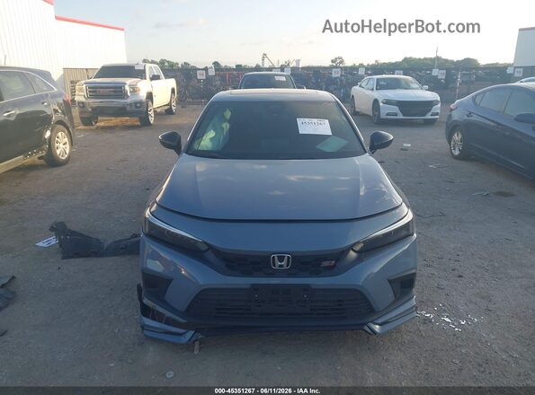 2HGFE1E55NH471135 2022 HONDA CIVIC Gray Вид підкапотного простору