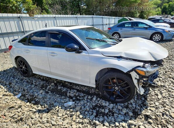 2HGFE1E55PH471588 2023 HONDA CIVIC White Передня права чверть