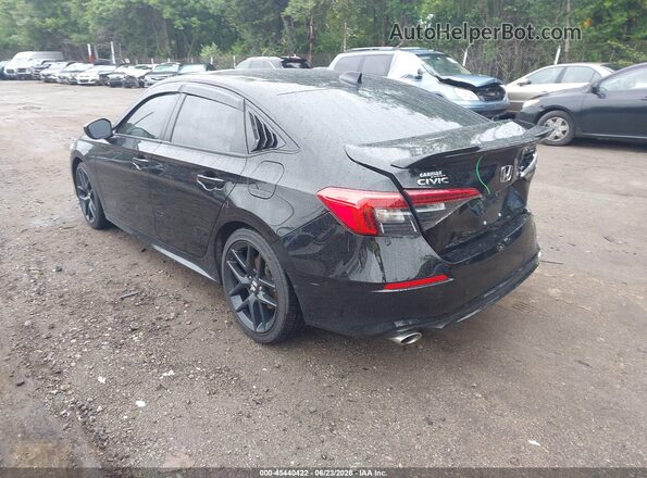 2HGFE1E55PH474538 2023 HONDA CIVIC Black Հետևի ձախ