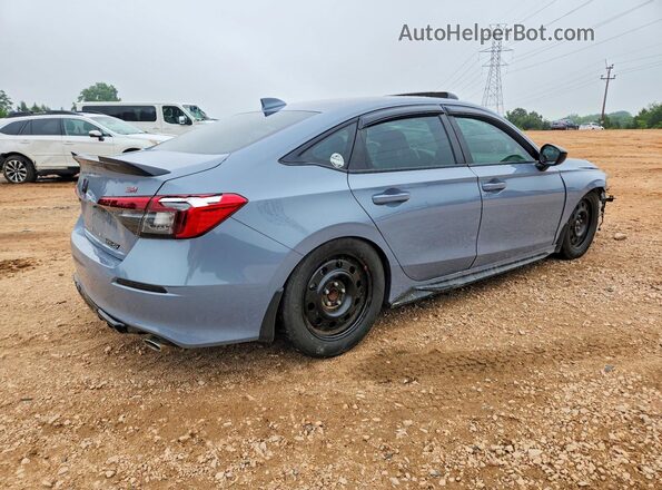 2HGFE1E56NH472911 2022 HONDA CIVIC Gray Հետևի աջ