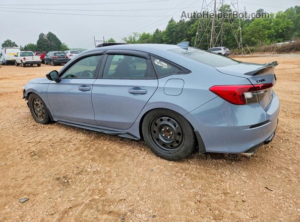 2HGFE1E56NH472911 2022 HONDA CIVIC Gray Հետևի ձախ