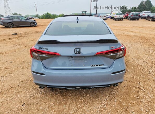 2HGFE1E56NH472911 2022 HONDA CIVIC Gray Հետևի տեսք