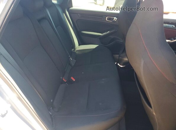 2HGFE1E56NH472911 2022 HONDA CIVIC Gray Հետևի նստատեղերի տեսք