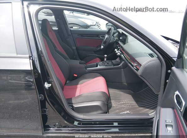 2HGFE1E56TH477121 2026 HONDA CIVIC Black Front interior view