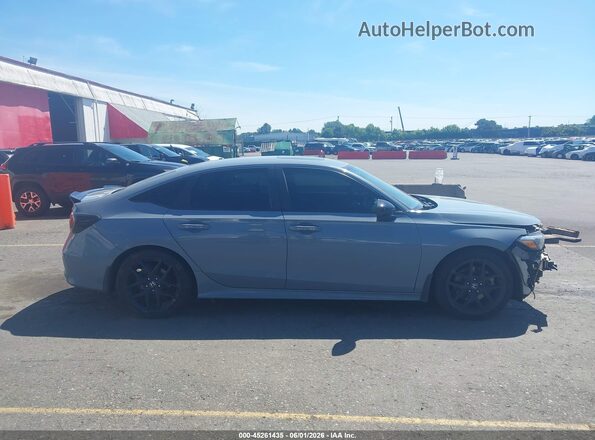 2HGFE1E57NH471881 2022 HONDA CIVIC Light Blue 