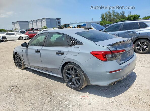 2HGFE1E57NH474084 2022 HONDA CIVIC Серый Задняя левая четверть