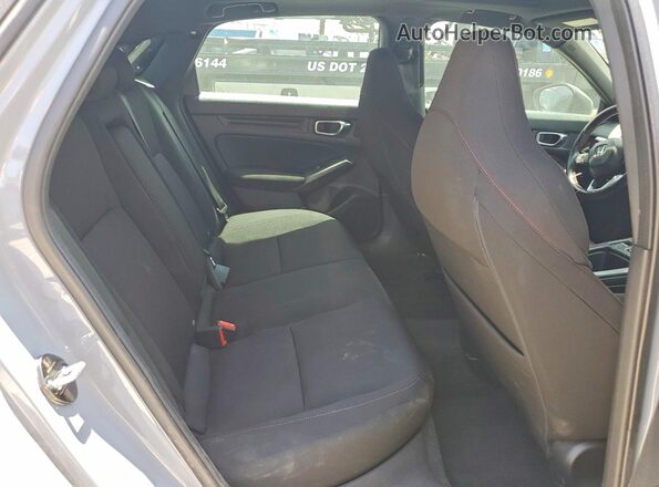 2HGFE1E57NH474084 2022 HONDA CIVIC Серый Вид задних сидений