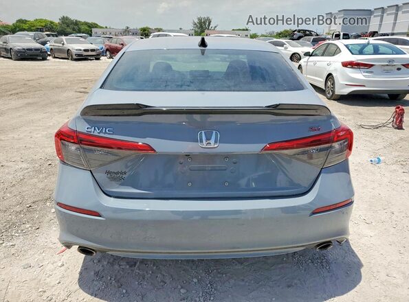 2HGFE1E57NH474084 2022 HONDA CIVIC Серый Вид сзади