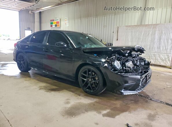 2HGFE1E57RH470574 2024 HONDA CIVIC Black Przód prawy