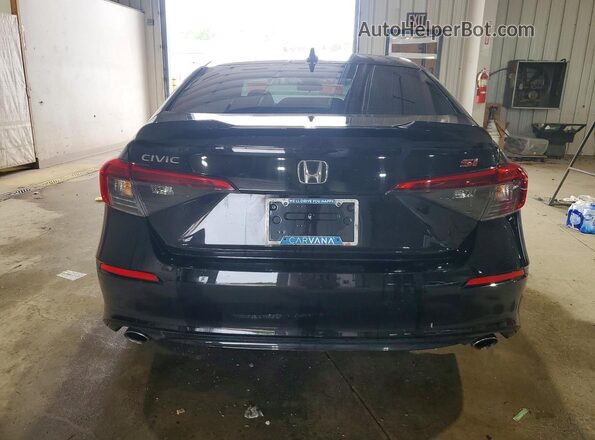 2HGFE1E57RH470574 2024 HONDA CIVIC Black Widok z tyłu
