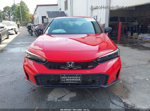 2HGFE1E57TH476222 2026 HONDA CIVIC Red წინა პანელის ხედი