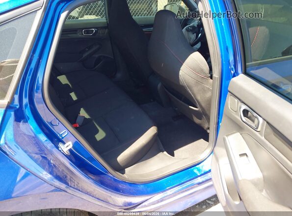 2HGFE1E58NH472697 2022 HONDA CIVIC SI Синий Вид наклейки с VIN-кодом