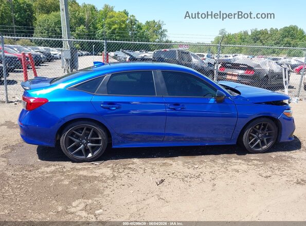 2HGFE1E58NH472697 2022 HONDA CIVIC SI Синий Панорамный вид салона 360°