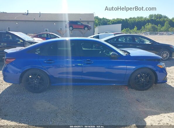 2HGFE1E58NH476099 2022 HONDA CIVIC Blue 360 interior view