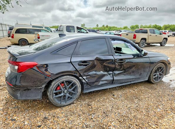 2HGFE1E58NH477673 2022 HONDA CIVIC Black Rear right