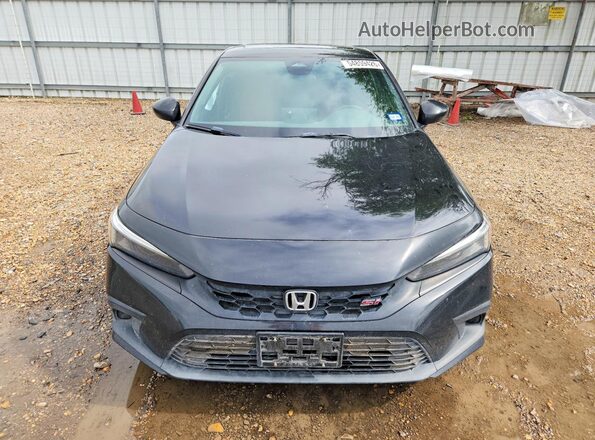 2HGFE1E58NH477673 2022 HONDA CIVIC Black Front view