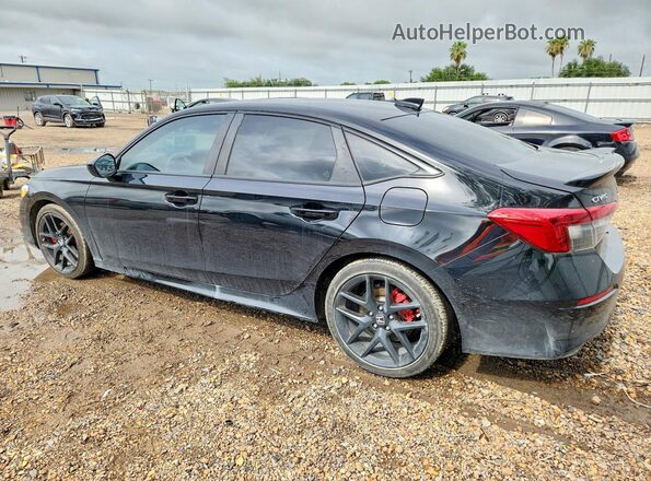 2HGFE1E58NH477673 2022 HONDA CIVIC Black Rear left