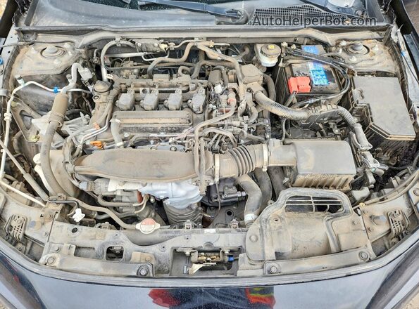 2HGFE1E58NH477673 2022 HONDA CIVIC Black Rear interior view