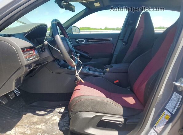 2HGFE1E58SH476955 2025 HONDA CIVIC Угольный Вид салона спереди