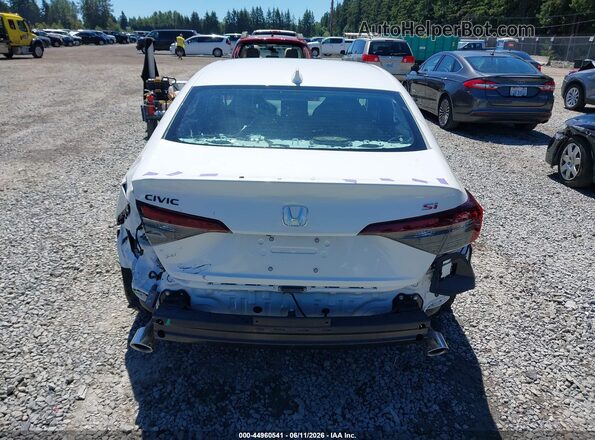 2HGFE1E58TH474611 2026 HONDA CIVIC SI White 