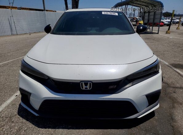 2HGFE1E59PH473862 2023 HONDA CIVIC White წინა ხედი