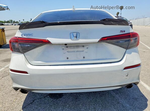 2HGFE1E59PH473862 2023 HONDA CIVIC White უკანა ხედი