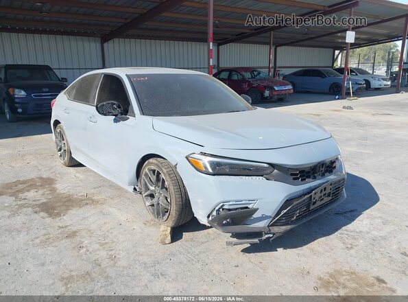 2HGFE1E5XPH474163 2023 HONDA CIVIC Gray Դիմացի տեսք