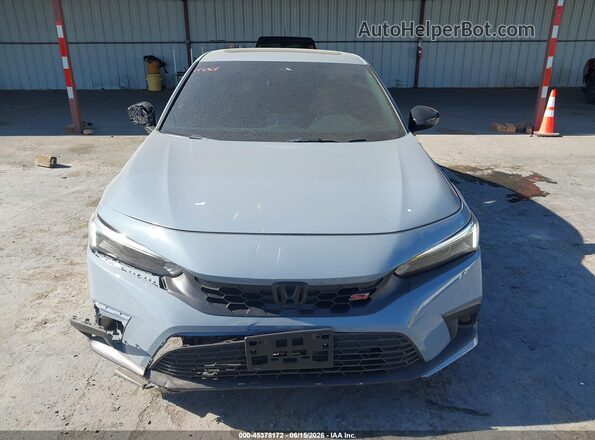 2HGFE1E5XPH474163 2023 HONDA CIVIC Gray Սարքավորումների վահանակի տեսք