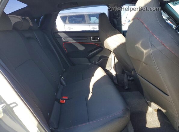 2HGFE1E5XSH471966 2025 HONDA CIVIC Gray უკანა სავარძლების ხედი